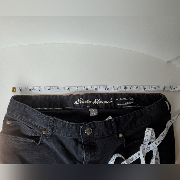 Eddie Bauer Black Ladies Jeans - Picture 4 of 6